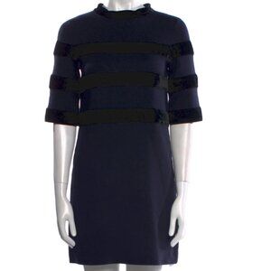 NWT Maje Milano Knit Dress in Navy Blue Size 1 (US 2)